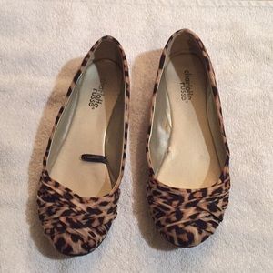 Cheetah print size 5 flats